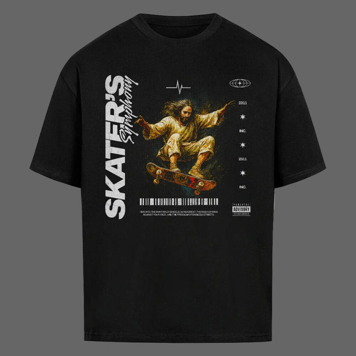 Skater's Shirt Oversized T-Shirt – Skatewear Style