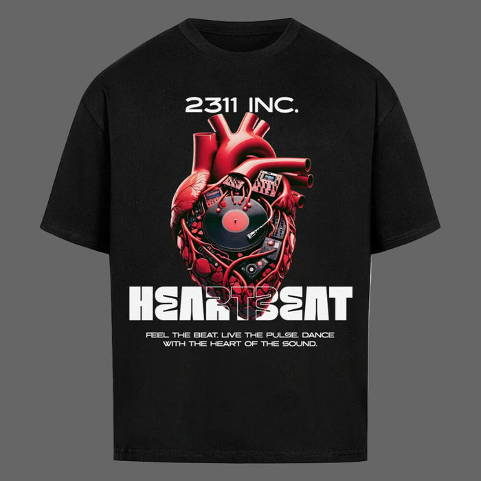 Heartbeat Oversized T-Shirt – Statement Streetwear Shirt