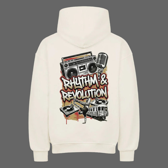 Rhythm & Revolution Oversized Hoodie – Urban Streetwear