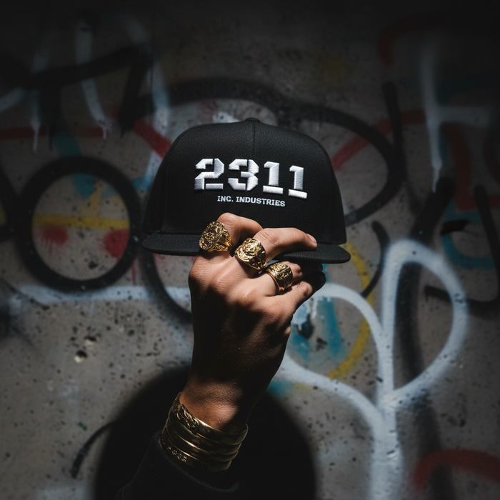 2311 inc. Industries Cap – Unisex Streetwear Cap Schwarz