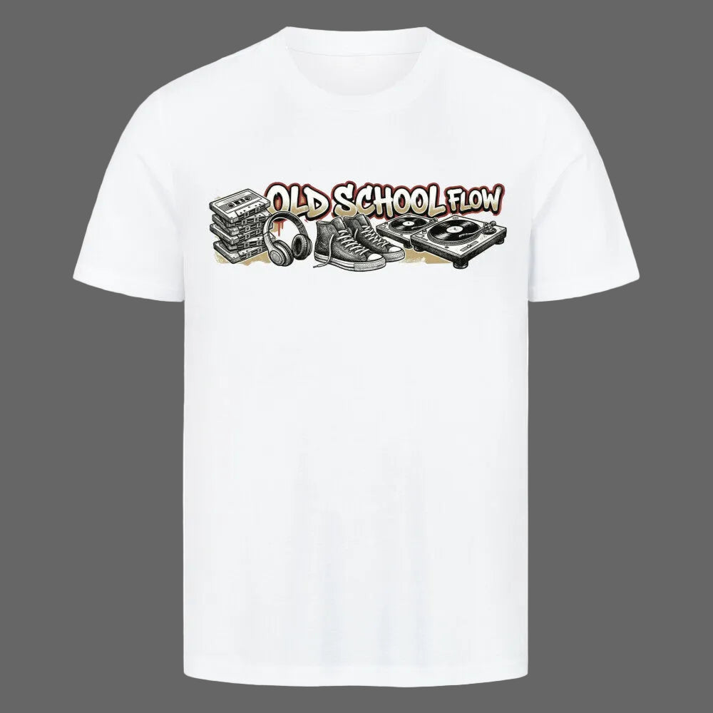 Old School Flow T-Shirt – Casual Streetwear aus Baumwolle