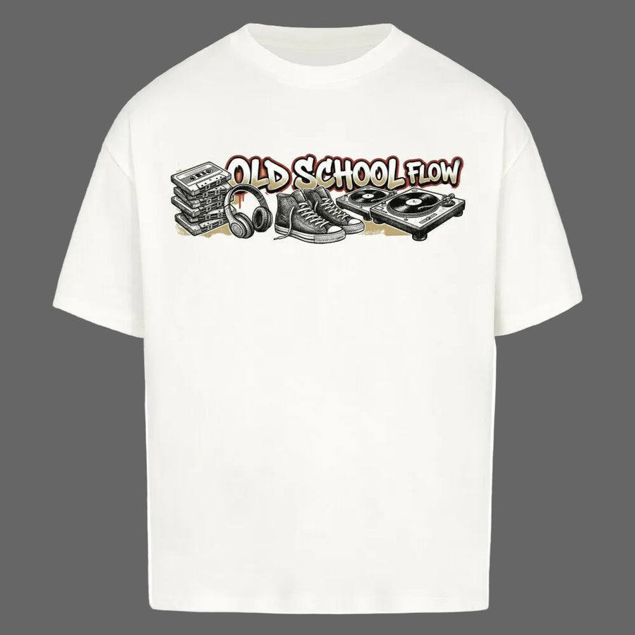 Old School Flow Oversized T-Shirt – Streetwear aus 100% Baumwolle