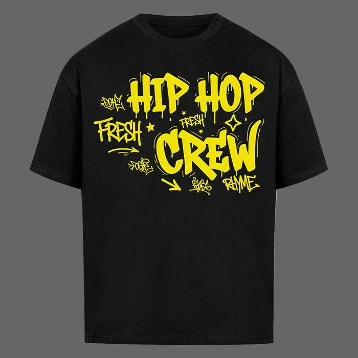 Hip Hop Crew Oversized T-Shirt – Urban Streetwear Shirt