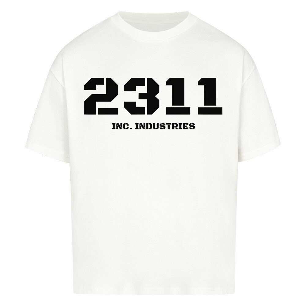 2311 INC. Oversized T-Shirt Weiß – Streetwear aus Baumwolle