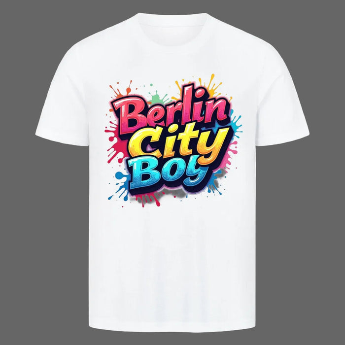 Berlin City Boy T-Shirt – Berlin Streetwear aus Baumwolle