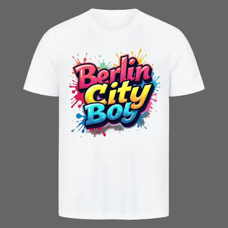 Berlin City Boy T-Shirt – Berlin Streetwear aus Baumwolle