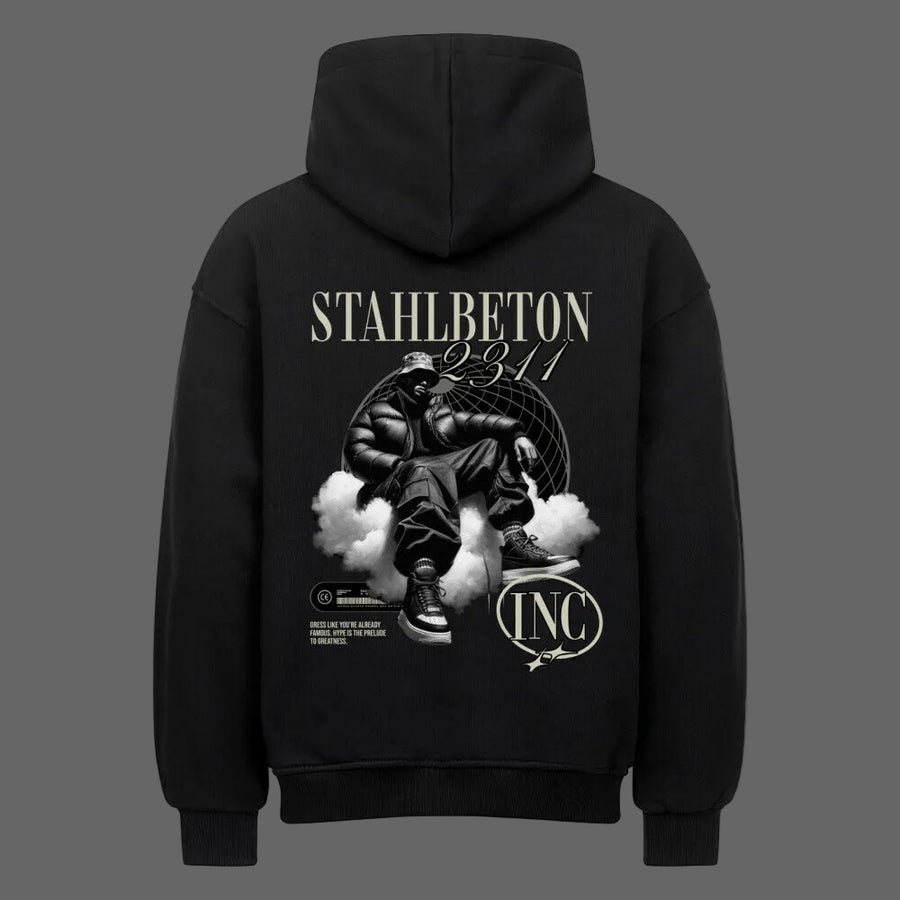 Stahlbeton Oversized Hoodie – Berlin Streetwear